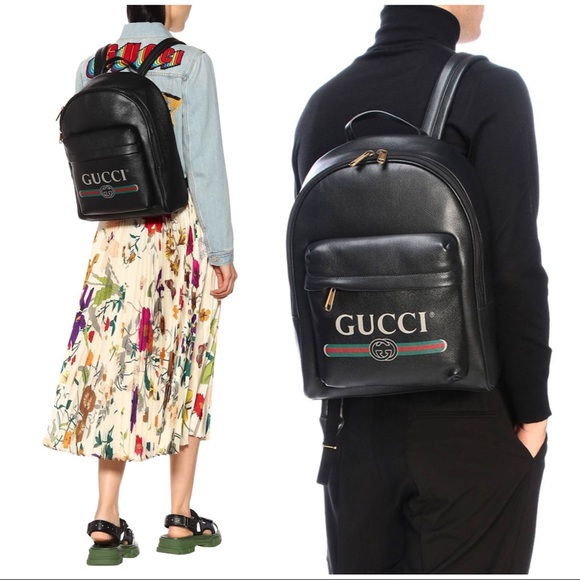 Gucci White Print Backpack - Picture 15 of 16
